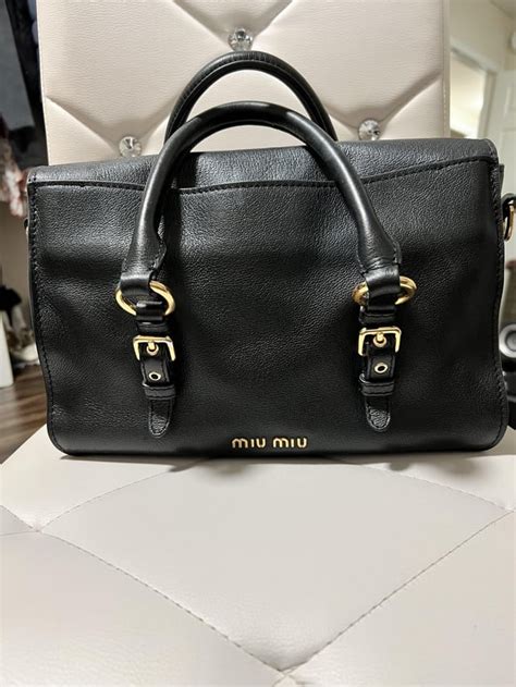 miu miu tasche fake|how to identify miu miou bags.